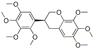 (S)-3,4-Dihydro-6,7,8-trimethoxy-3-(2,3,4,5-tetramethoxyphenyl)-2H-1-benzopyran CAS#: 71594-02-0