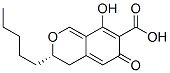 [S,(+)]-4,6-Dihydro-8-hydroxy-6-oxo-3-pentyl-3H-2-benzopyran-7-carboxylic acid CAS#: 7681-94-9