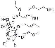 (S)-AMlodipine-d4 CAS#: 1346616-97-4