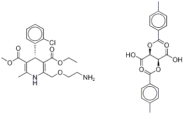 (S)-Amlodipine Di-p-Toluoyl-D-tartrate CAS#: 1215226-53-1