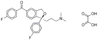 (S)-Citalopram Fluorophenylmethanone Oxalate Impurity CAS#: 1217846-85-9
