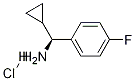 (S)-Cyclopropyl(4-fluorophenyl)MethanaMine hydrochloride CAS#: 1202478-48-5