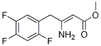 (S)-Methyl 3-aMino-4-(2,4,5-trifluorophenyl)but-2-enoate CAS#: 1151240-89-9