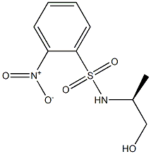 (S)-N-(1-hydroxypropan-2-yl)-2-nitrobenzenesulfonaMide CAS#: 1351395-66-8