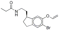 (S)-N-[2-[6-Allyloxy-5-bromo-2,3-dihydro-1H-inden-1-yl]ethyl]propanamide CAS#: 1246820-28-9