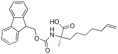 (S)-N-FMoc-2-(6'-heptenyl)alanine CAS#: 1311933-83-1