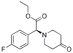 (S)-ethyl 2-(4-fluorophenyl)-2-(4-oxopiperidin-1-yl)acetate CAS#: 1391575-15-7