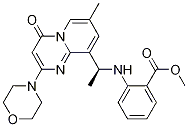 (S)-methyl 2-(1-(7-methyl-2-morpholino-4-oxo-4H-pyrido[1,2-a]pyrimidin-9-yl)ethylamino)benzoate CAS#: 1173900-38-3