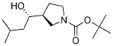 (S)-tert-butyl 3-((S)-1-hydroxy-3-methylbutyl)pyrrolidine-1-carboxylate CAS#: 1251570-88-3