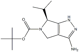 (S)-tert-butyl 3-amino-6-isopropyl-4,6-dihydropyrrolo[3,4-c]pyrazole-5(1H)-carboxylate CAS#: 1263283-97-1