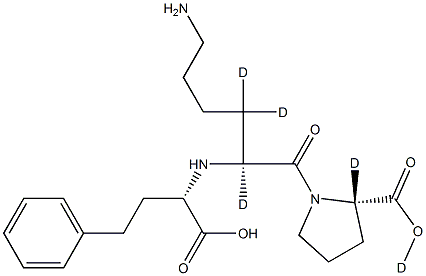(S)Lisinopril-D5 CAS#: 1356905-39-9