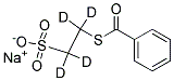 SODIUM BENZOYLTHIOETHANESULFONATE-D4 CAS#: 1189657-00-8