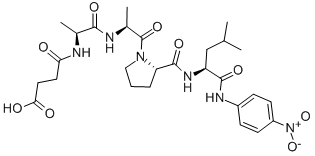 SUC-ALA-ALA-PRO-LEU-PNA CAS#: 70968-04-6