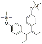 Silane, [(1,2-diethylidene-1,2-ethanediyl)bis(4,1-phenyleneoxy)]bistri methyl-, (E,E)- CAS#: 70244-14-3
