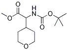 TERT-BUTOXYCARBONYLAMINO-(TETRAHYDRO-PYRAN-4-YL)-ACETIC ACID METHYL ESTER CAS#: 1188366-14-4