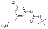 TERT-BUTYL 3-(2-AMINOETHYL)-5-CHLOROPHENYLCARBAMATE CAS#: 1188265-90-8