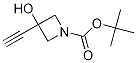 TERT-BUTYL 3-ETHYNYL-3-HYDROXYAZETIDINE-1-CARBOXYLATE CAS#: 1259034-35-9
