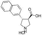 (TRANS)-4-(2-NAPHTHYL)-PYRROLIDINE-3-CARBOXYLIC ACID-HCL CAS#: 1330750-26-9