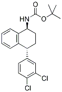 TRANS-4-(3,4-DICHLOROPHENYL)-1,2,3,4-TETRAHYDRO-N-BOC-1-NAPHTHALENAMINE CAS#: 1217630-23-3