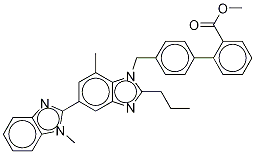 TelMisartan EP IMpurity B Methyl Ester CAS#: 1338830-37-7