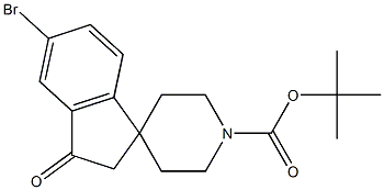 Tert-Butyl 5-Bromo-3-Oxo-2,3-Dihydrospiro[Indene-1,4'-Piperidine]-1'-Carboxylate CAS#: 1160247-30-2