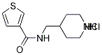 Thiophene-3-carboxylicacid(piperidin-4-ylMethyl)-aMide hydrochloride, 98+% C11H17ClN2OS, 分子量 260.83 CAS#: 1185314-53-7