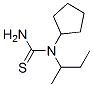 Thiourea, N-cyclopentyl-N-(1-methylpropyl)- (9CI) CAS#: 72529-54-5