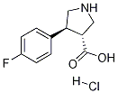 Trans-4-(4-Fluorophenyl)pyrrolidine-3-carboxylic acid hydrochloride CAS#: 1330750-50-9
