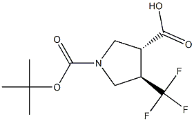 Trans (+/-) [4-(Trifluoromethyl)Pyrrolidine]-1,3-Dicarboxylic Acid 1-Tert-Butyl Ester CAS#: 1212064-03-3