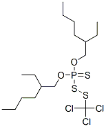 [(Trichloromethyl)dithio]thiophosphonic acid O,O-bis(2-ethylhexyl) ester CAS#: 71889-07-1