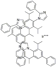 Tris[1-(3,5-diisopropylbiphenyl-4-yl)-2-phenyl-1H-iMidazole]iridiuM(III), 98% CAS#: 1272505-63-1