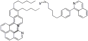 Tris[(4-n-hexylphenyl)isoquinoline]iridium (III) CAS#: 1240249-29-9