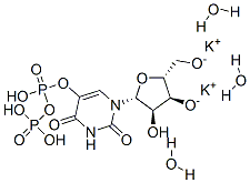 Uridine 5-(trihydrogen diphosphate), dipotassium salt, trihydrate CAS#: 71229-83-9