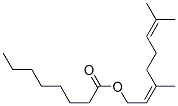 (Z)-3,7-dimethylocta-2,6-dienyl octanoate CAS#: 71648-18-5