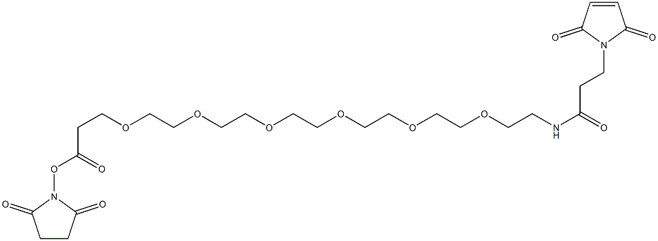 alpha-MaleiMidopropionyl-oMega-succiniMidyl-6(ethylene glycol) CAS#: 1137109-21-7