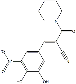 (alphaE)-alpha-[(3,4-Dihydroxy-5-nitrophenyl)methylene]-beta-oxo-1-piperidinepropanenitrile CAS#: 1150310-15-8