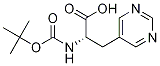 (alphaS)-alpha-[[(tert-Butoxy)carbonyl]amino]-5-pyrimidinepropanoic acid CAS#: 1251904-63-8