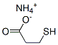 ammonium 3-mercaptopropionate CAS#: 70776-74-8