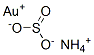 ammonium gold(1+) sulphite CAS#: 71662-32-3