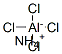 ammonium tetrachloroaluminate CAS#: 7784-14-7