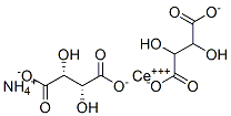 azanium, cerium(+3) cation, (2R,3R)-2,3-dihydroxybutanedioate CAS#: 72017-57-3