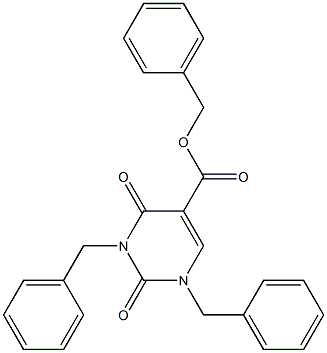 benzyl 1,3-dibenzyl-2,4-dioxo-1,2,3,4-tetrahydropyriMidine-5-carboxylate CAS#: 1335053-75-2