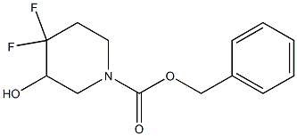 benzyl 4,4-difluoro-3-hydroxypiperidine-1-carboxylate CAS#: 1334417-91-2