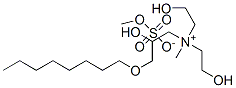 bis(2-hydroxyethyl)[2-hydroxy-3-(octyloxy)propyl]methylammonium methyl sulphate CAS#: 70776-69-1