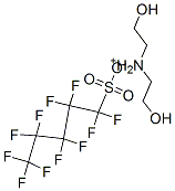 bis(2-hydroxyethyl)ammonium 1,1,2,2,3,3,4,4,5,5,5-undecafluoropentane-1-sulphonate CAS#: 70225-17-1