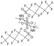 bis[trimethyl-3-[[(undecafluoropentyl)sulphonyl]amino]propylammonium] sulphate CAS#: 70225-24-0