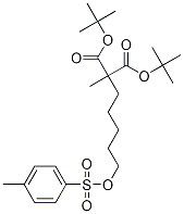 di-tert-butyl 2-Methyl-2-(5-(tosyloxy)pentyl)Malonate CAS#: 1236354-13-4