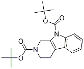 di-tert-butyl 3,4-dihydro-1H-pyrido[3,4-b]indole-2,9-dicarboxylate CAS#: 1196075-55-4