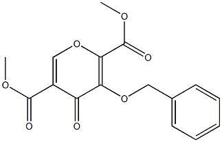 diMethyl 3-(benzyloxy)-4-oxo-4H-pyran-2,5- CAS#: 1246616-66-9