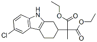 diethyl (6-chloro-2,3,4,9-tetrahydro-1H-carbazol-2-yl)methylmalonate CAS#: 71208-54-3